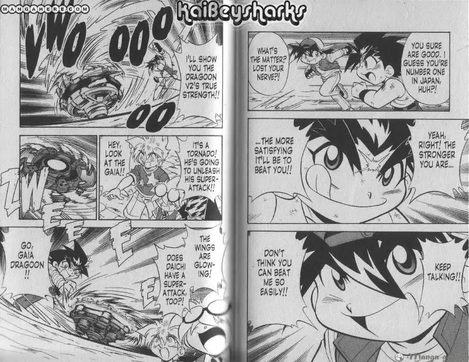 Bakuden Shoot Beyblade Chapter 14.4 19